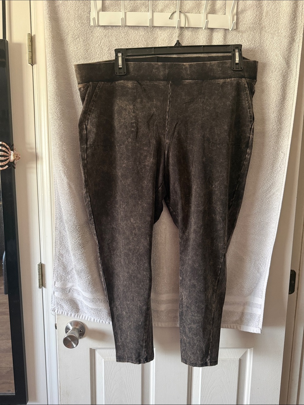 torrid Washed Black Ponte Jeggings